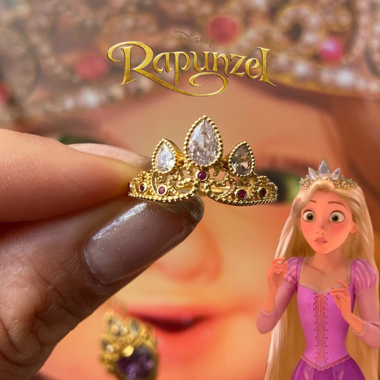 Anillo Rapunzel | Baño de Oro + Caja Regalo Gratis ✨