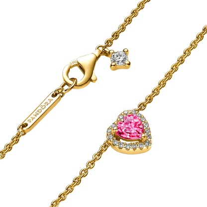 Collar Corazón Promesa 💖 | Baño en Oro + Caja Regalo Gratis ✨