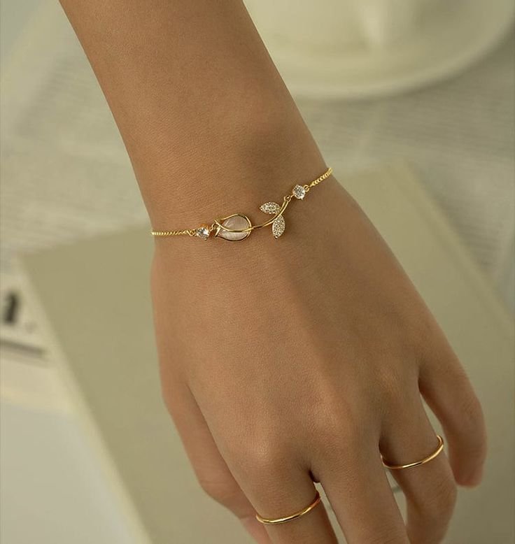 Pulsera Tulipan + Caja de Regalo