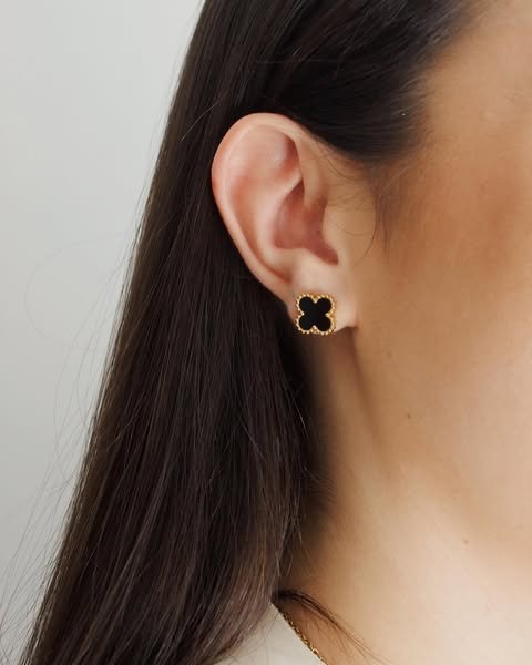Combo Van Cleef : Cadena + Aritos + Anillo | Pulsera + Caja de Regalo