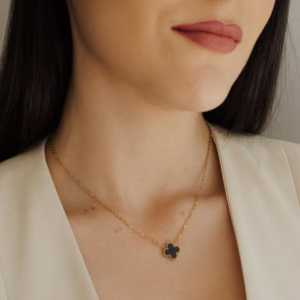 Combo Van Cleef : Cadena + Aritos + Anillo | Pulsera + Caja de Regalo