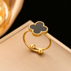 Combo Van Cleef : Cadena + Aritos + Anillo | Pulsera + Caja de Regalo