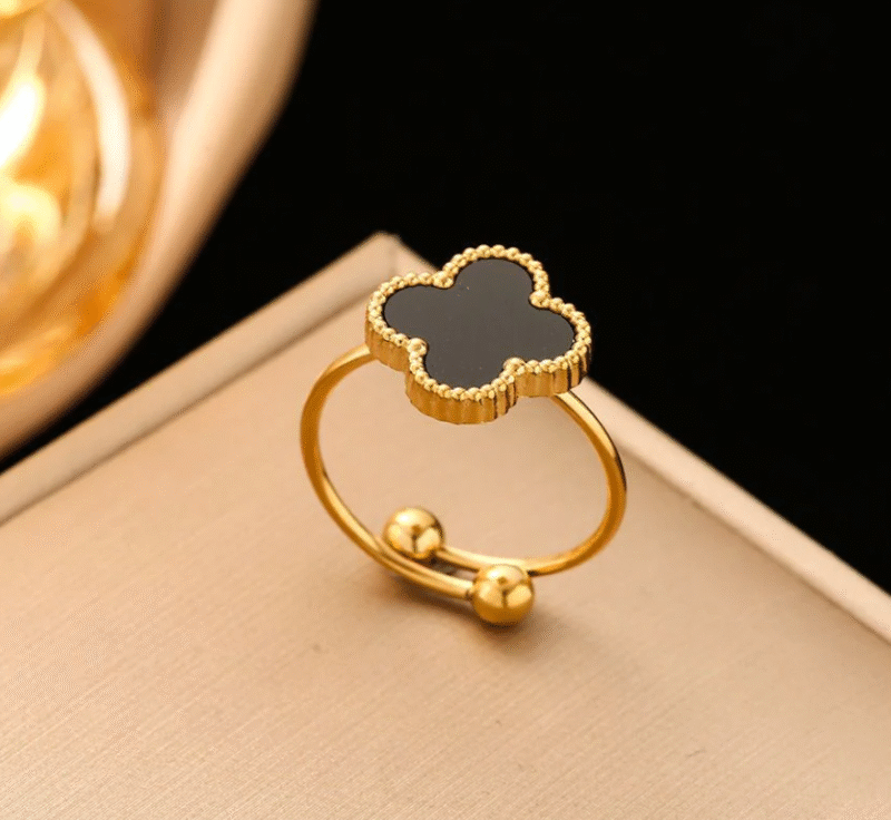 Combo Van Cleef : Cadena + Aritos + Anillo | Pulsera + Caja de Regalo